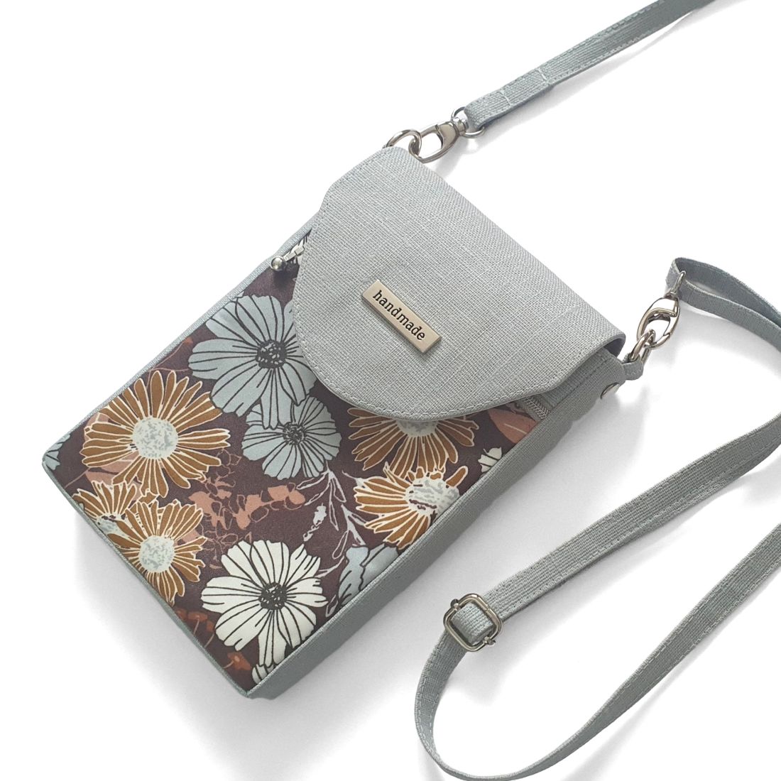 MINI chic Umhängetasche (blaugrau)