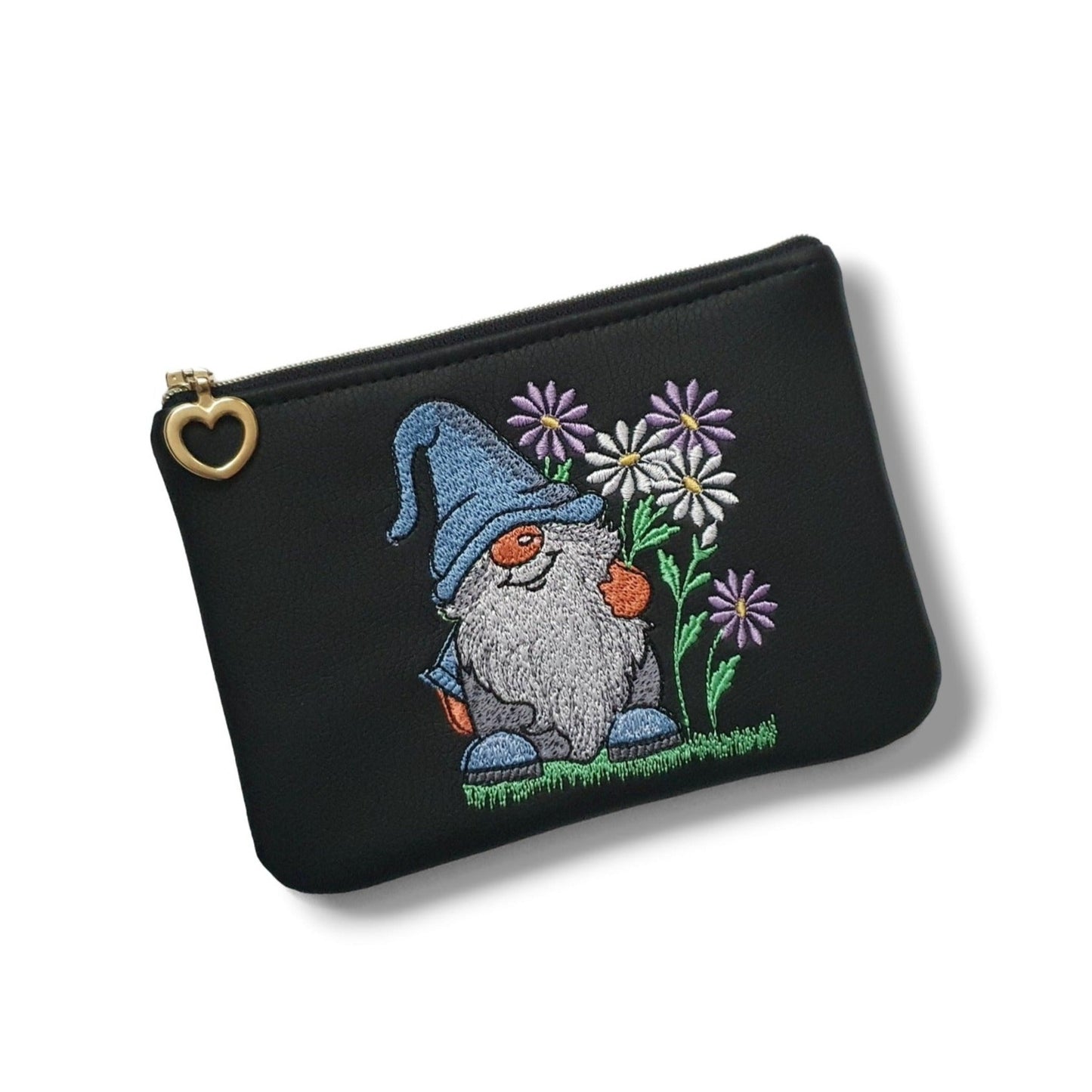 Stickerei-Täschchen (schwarz)