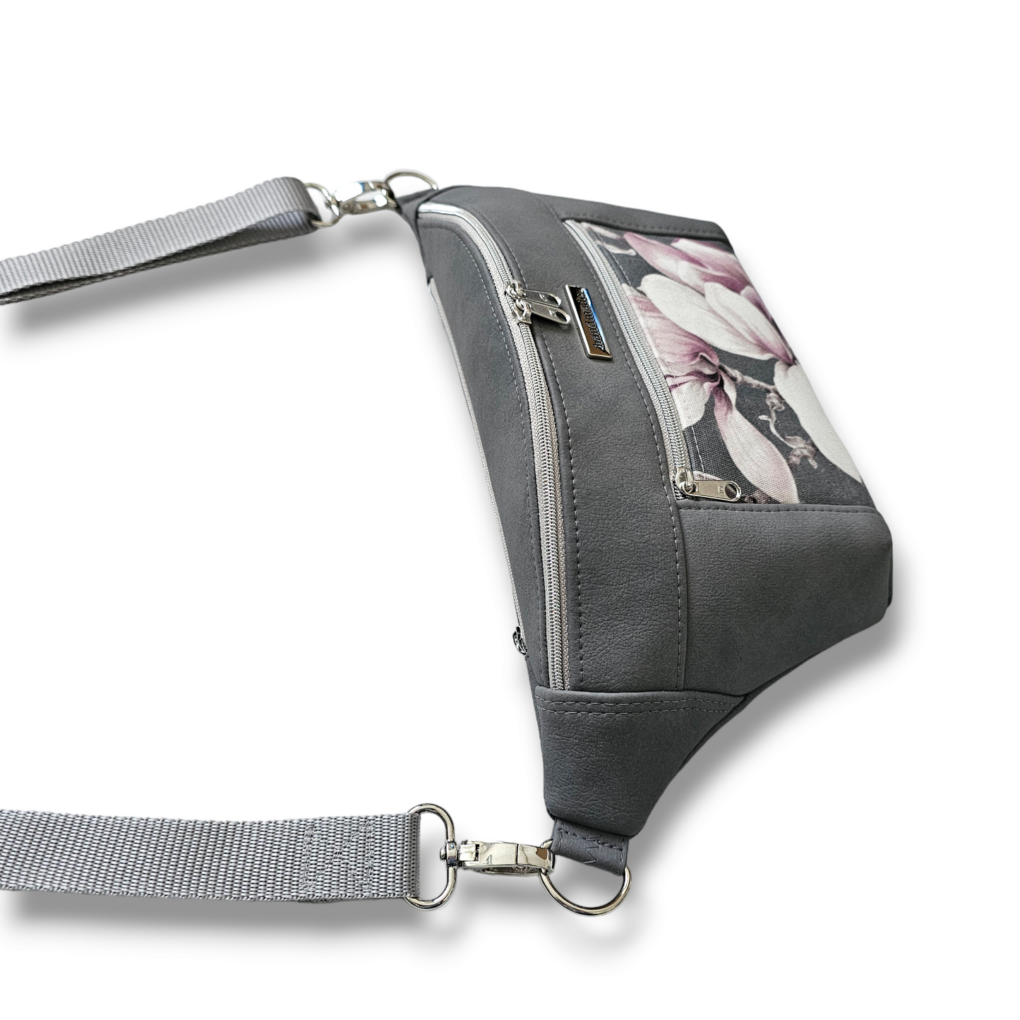 Crossbodybag KIRA (Grau chrom / beschichtet)
